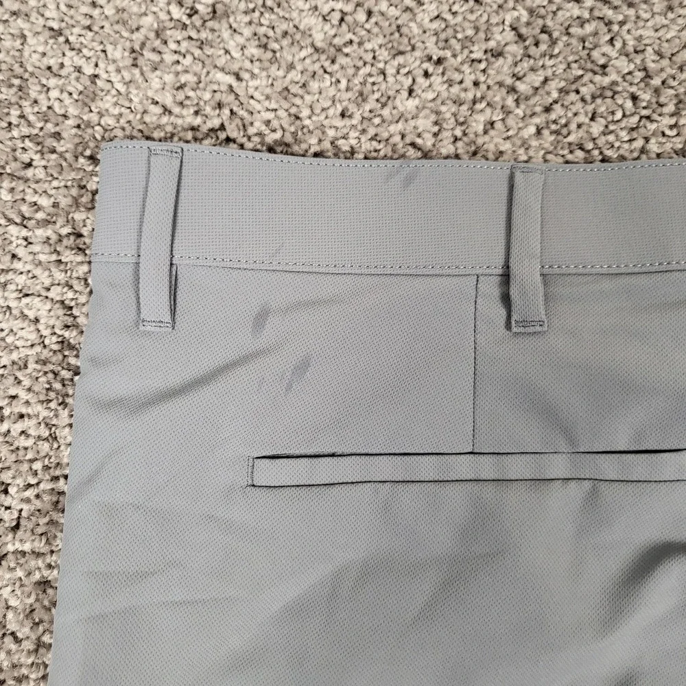 Banana Republic Chino Pants Mens 40x32 Gray Good Core Temp Performance Stretch